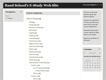 Tablet Screenshot of e-study.co.za